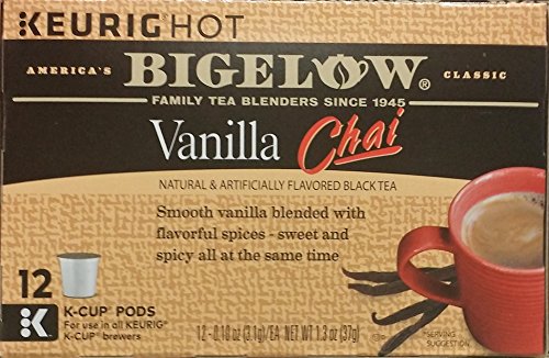 Bigelow Tea K-Cups (Vanilla Chai, 12 Count (Pack of 1))