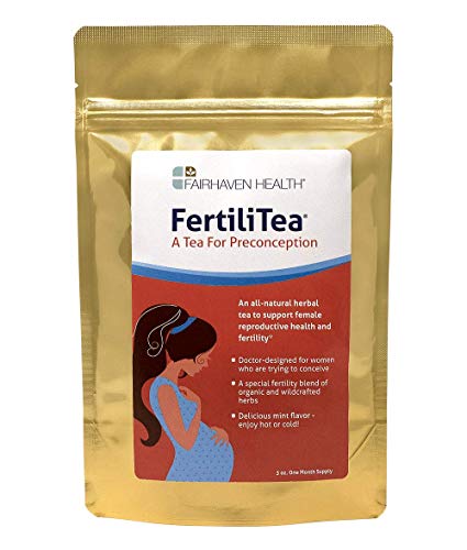 Fairhaven Health FertiliTea: Organic Fertility Tea, 60 Servings, Contains Vitex