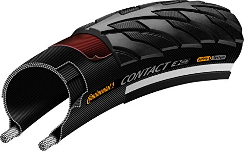 Continental Contact ETRTO (28-622) 700 x 28 BW Bike Tires, Black