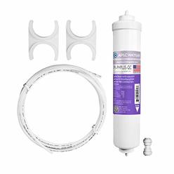 APEC Water Systems APEC PHPLUSKIT-14 US MADE 10" Alkaline High Purity pH+ Calcium Carbonate Inline Filter Kit with 1/4" Quick Connect