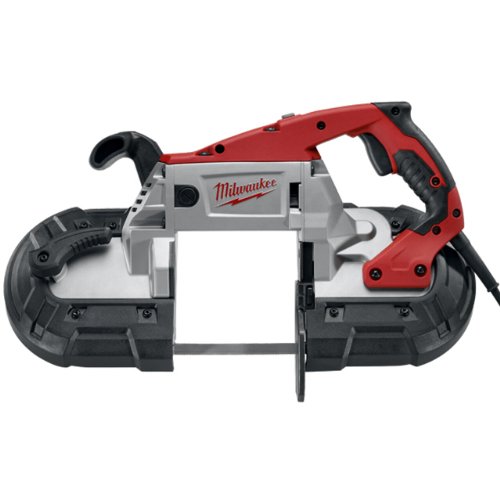 Milwaukee 6238-20 AC/DC Deep Cut Portable Two-Speed Band Saw, Red