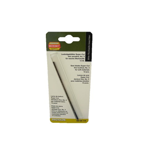 Proxxon 28118 Super-Cut Scroll Saw Blades, Standard
