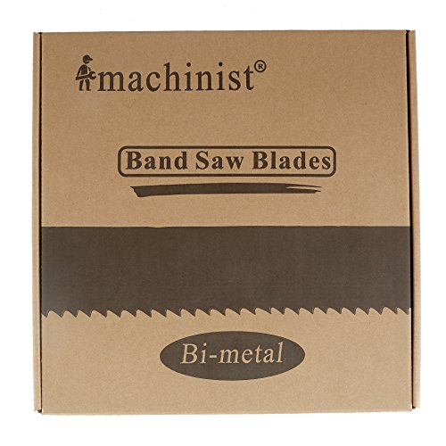 Imachinist S10412341014 M42 Bi-metal Band Saw Blades 104-1/2" (104.5") X 3/4" X 10/14tpi