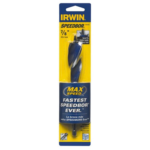 Irwin 3041005 Speedbor Max 7/8-Inch by 6-Inch Self Feeding Spade Bit
