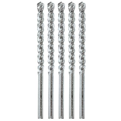 SKIL 5/32'' x 3-1/2'' Carbide Rotary 5-Piece Masonry Drill Bit Set - Silver