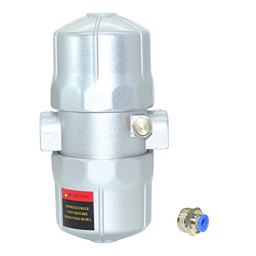 Beduan Pneumatic Auto Water Trap Valve Automatic Drain Valve for Air Compressor Filter Compressed Fitting 1/2" NPT