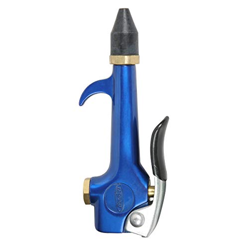 Legacy Manufacturing Legacy Blow Gun with Rubber Tip, Anodized, Blue - AG7C