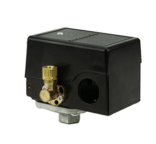 Hubbell Pressure switch for air compressor made by Furnas / Hubbell 69JF7LY 95-125 single port w/ unloader & on/off lever