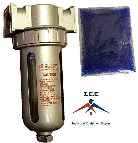 Made in Taiwan 1/2" Compressed Air In Line Filter Desiccant Dryer Moisture Water Separator New