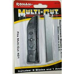 MTP Ronan Multi-Cut 3-7/8" Replacement Blades &1 Anvil 401 37251 37301 Craftsman Compatible 40178