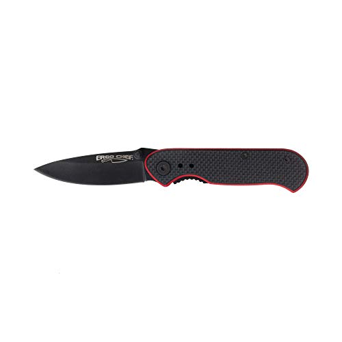 Ergo Chef 5025 Compact Pocket Knife EDC Straight Edge, 2.5 inch Blade
