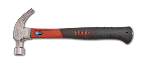 Plumb 16 oz. Pro Series Curve Claw Hammer with Fiberglass Handle - 11402N