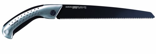 TAJIMA Pull-Stroke Saw - 270 mm x 9 TPI Fluoro-Coat Japanese Flush Cut Hand Saw with Fluoro-Coated Fixed Blade & Premium