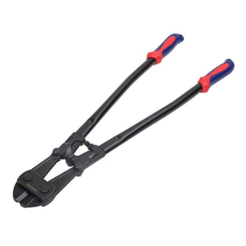 WORKPRO Bolt Cutter, 24-Inch, Chrome Vanadium Steel Blade for Cutting Pad Locks, Soft metal,Rivets and Chain, Bi-Material