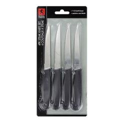Royal Norfolk 4 Royal Norfolk Cutlery Steak Knives 7.5" Stainless Steel Blade Set