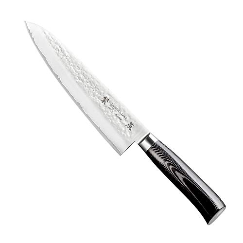 Tamahagane San Tsubame Micarta Hammered Chef's Knife 8-inch