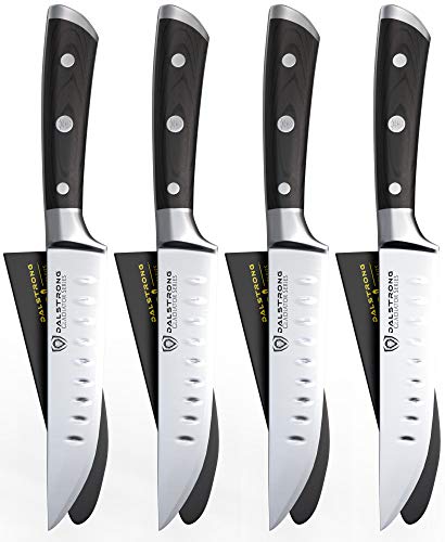 Dalstrong DALSTRONG Steak Knives - Gladiator Series - Forged German  ThyssenKrupp HC Steel (4-Piece Set Straight-Edge)