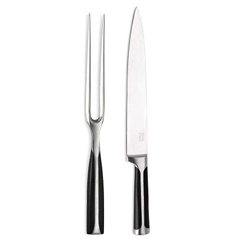 kila jojo Kilajojo Chef Pro Stainless Steel Carving Knife and Fork Set