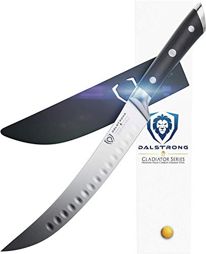 Dalstrong DALSTRONG Butcher's Breaking Cimitar Knife - Gladiator Series 8  Slicer - German HC Steel - Sheath Guard Included