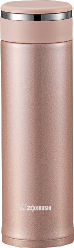 Zojirushi Stainless Steel Travel Mug With Tea Leaf Filter, 16 Ounce, Pink Champagne