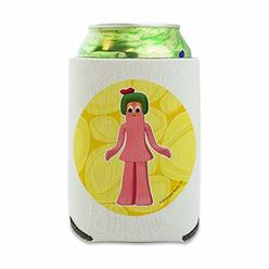 Graphics & More Minga Gumby's Little Sister Clay Art Can Cooler - Drink Sleeve Hugger Collapsible Insulator - Beverage Insulated Holder