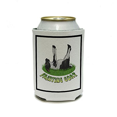 Graphics and More Fainting Goat - Myotonic Can Cooler - Drink Insulator - Beverage Insulated Holder