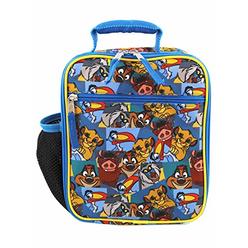 Disney The Lion King Boy's Girl's Soft Insulated School Lunch Box (Blue, One Size)