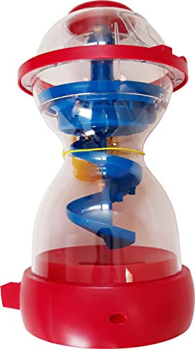 M&M's M&M Candy Dispenser Fun Machine Swirl Action Red and Blue 10" x 5"