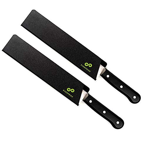 EVERPRIDE 12 Inch Chef Knife Guard Set (2-Piece Set) Long Knives Blade Edge Cover Sheaths for Chefâ€™s Knives â€“ Knives Not