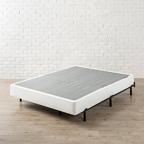 Zinus Paige Compack Adjustable 7 Inch Heavy Duty Bed Frame, for Box Spring and Mattress Sets, Fits Full Queen King