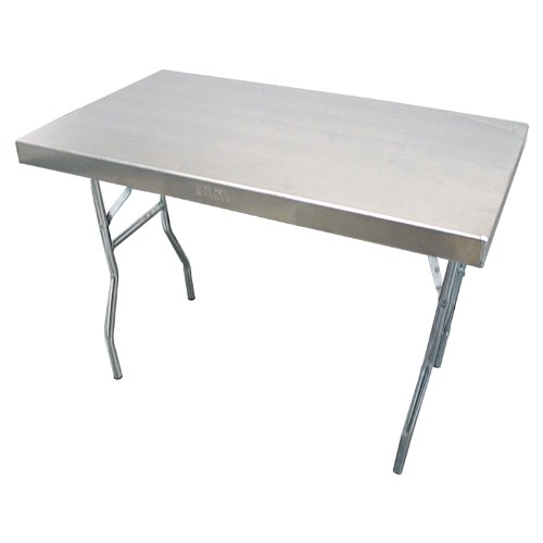 Pit Pal Products 156 25" x 42" Aluminum Work Table