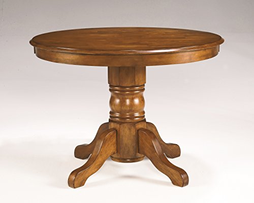 Home Styles Cottage Oak 42" Round Pedestal Dining Table by Home Styles