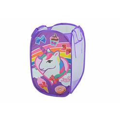 Nickelodeon YMAISS nickelodeon jojo siwa pop up laundry bin, purple