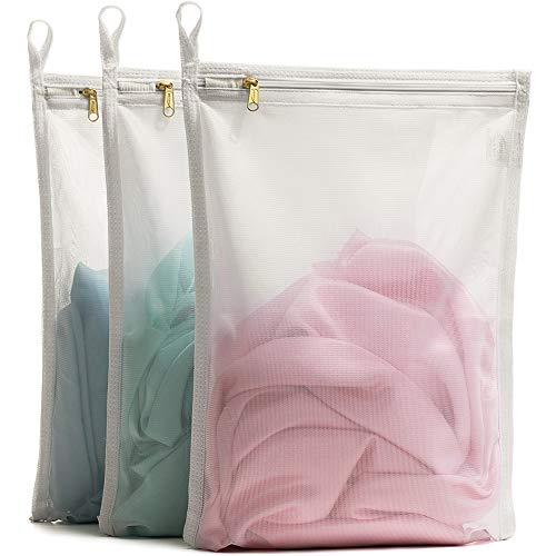 Tenrai TZT4ZQN TENRAI Delicates Laundry Bags, Bra Fine Mesh Wash Bag for  Underwear, Lingerie, Bra, Pantyhose, Socks, Use YKK Zipper, Have