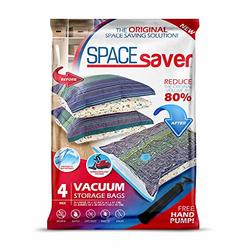 Casafield 15 Vacuum Storage Bags for Clothes and Blankets, Variety Pack  with Hand Pump, Space Saving Compression Bags