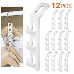 WINIT Cascading Clothes Hanger Hooks,Space Saving Series Multi-Function Multi-Layer Cabinet Clothes Connection Folding