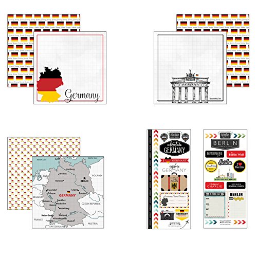 Scrapbook Customs Germany Adventure Scrapbook Kit