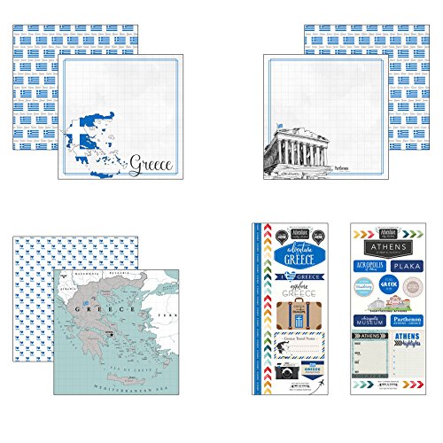 Scrapbook Customs Greece Adventure Scrapbook Kit