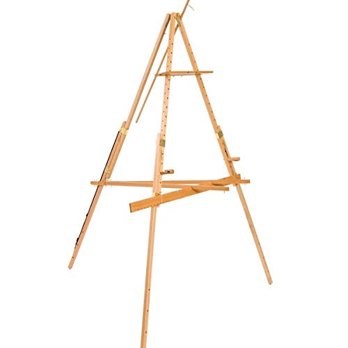 Creative Mark Beauport Artist Easel- Large Format Outdoor Plein Aire  Painting Easel, Extra Wide Footprint Holds Canvas up to 48 h Ã— 60