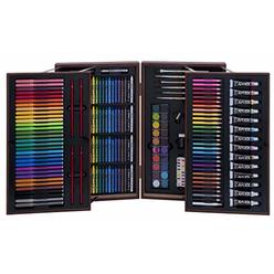 art 101 deluxe wood cased art set 187 pieces from