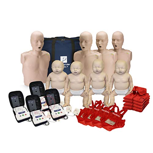 MCR Medical CPR Adult Manikin 4-Pack w. Feedback, Infant Manikin 4-Pack w. Feedback, UltraTrainers, and MCR Accessories