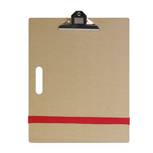 US Art Supply Artist Sketch Tote Board - Great for Classroom, Studio or Field Use (11"x17")