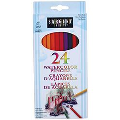 Sargent Art 22-7205 24-Count Assorted Color Watercolor Pencil Set