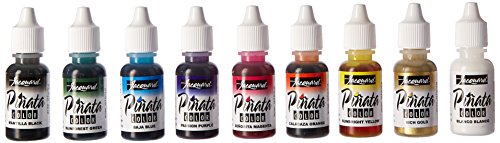 Jacquard Products Acid-Free Pinata Color Exciter Pack Ink, 0.5 oz, Assorted