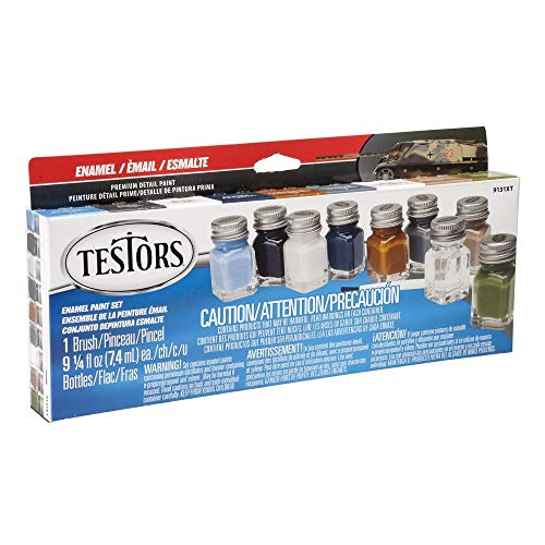 Testor's Testors Camo Flat Enamel Paint Set (Packaging May Vary)