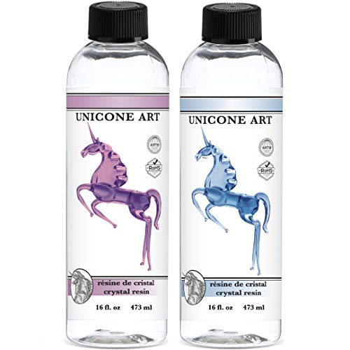 UNICONE ART Resin Epoxy for Art - Perfectly Clear - Non-Toxic