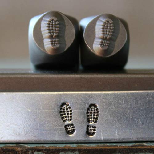 The Supply Guy Brand New 6mm Combat Boots Metal Punch Design 2 Stamp Set - Supply Guy - CH-300301