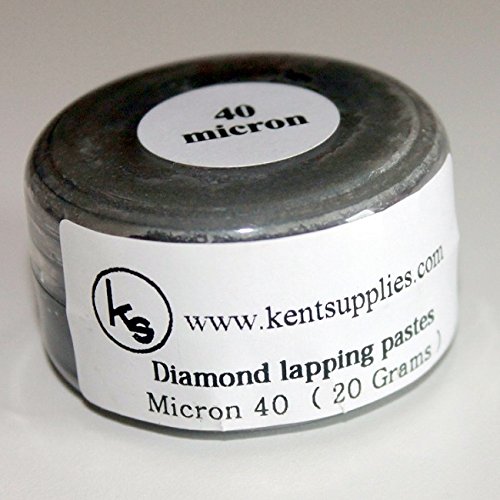 Kent Supplies KENT Grit 40 microns Diamond Polishing Paste Lapping Compound in 20gr Container