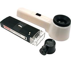 GOWA 10X Loupe Illuminated Magnifier Microscope 60X to 100X