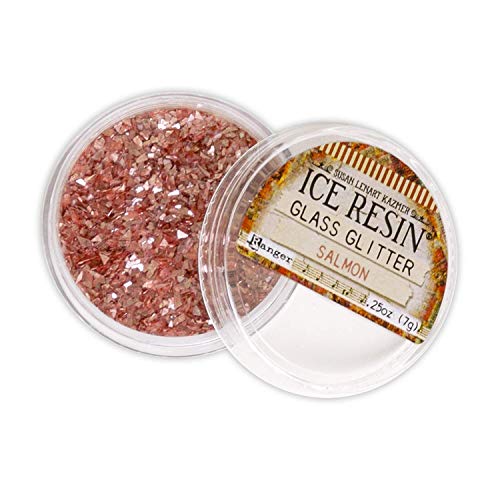 ICE Resin Glass Glitter, Salmon